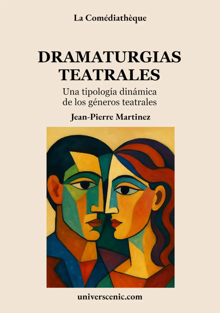 Dramatugias teatrales - Portada del ensayo de Jean-Pierre Martinez
